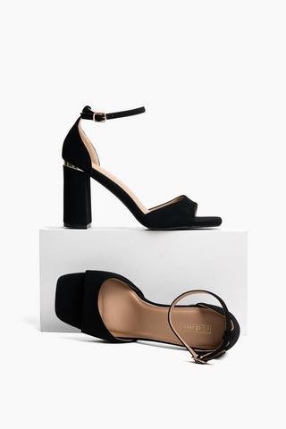 Ankle Strap Block Heel