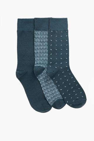 3 Pack Socks