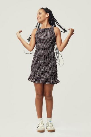 Shirred Bodycon Dress
