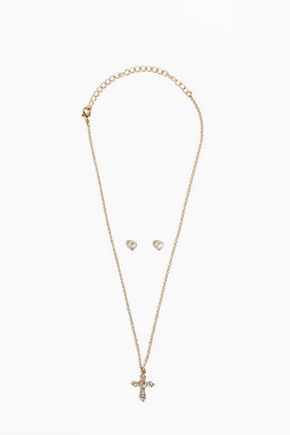 Earrings And Necklace Set