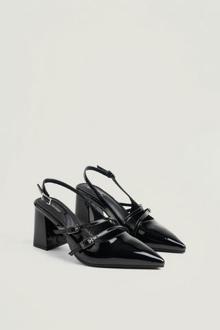 Slingback Court Heel