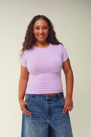 Seamless Fitted T-shirt