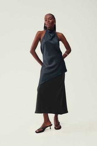 Satin Slip Skirt