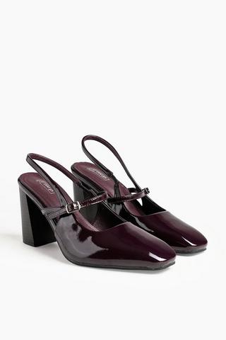 Slingback Court Heel