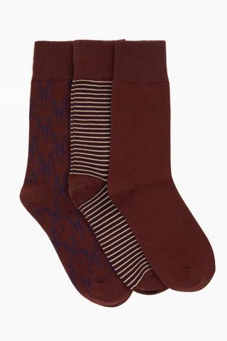 3 Pack Socks