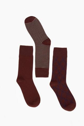 3 Pack Socks
