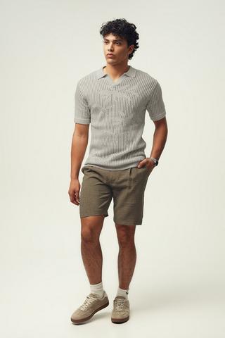 Textured Shorts