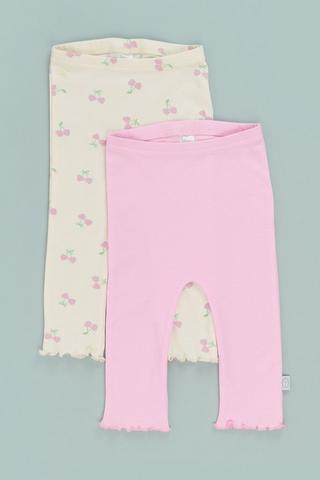 2 Pack Cherry Leggings