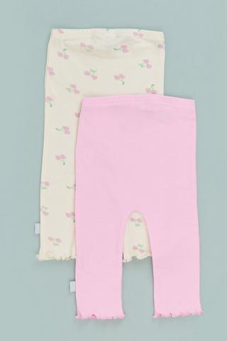 2 Pack Cherry Leggings