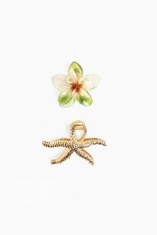2 Pack Mini Hair Claws