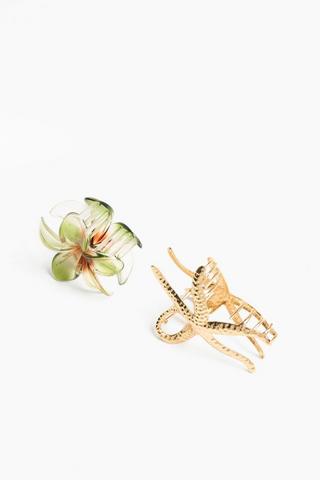 2 Pack Mini Hair Claws