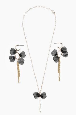 Earrings And Necklace Set