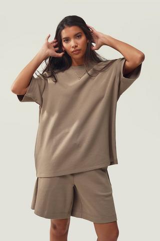Heavyweight Interlock Oversized T-shirt