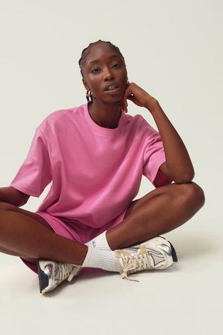 Heavyweight Interlock Oversized T-shirt