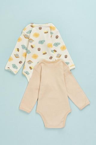2 Pack Long Sleeve Bodysuits