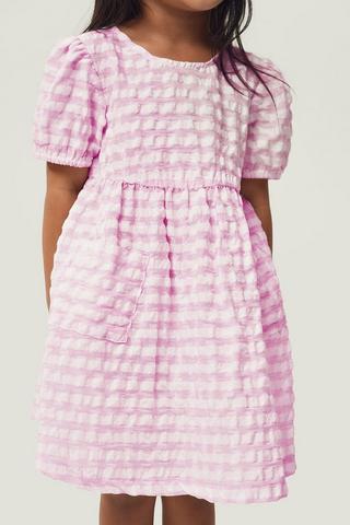 Gingham Babydoll Dress
