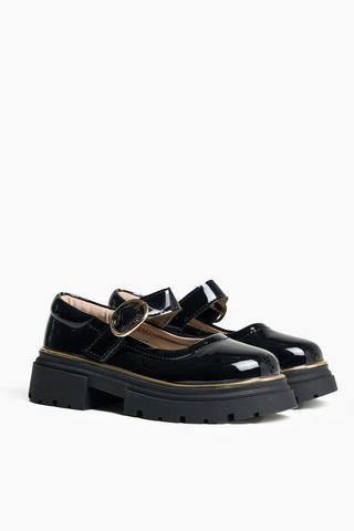 Chunky Mary Jane Loafers