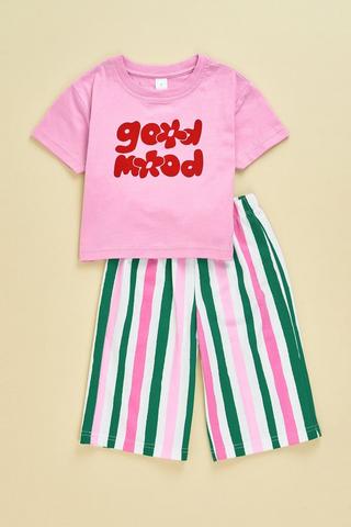 T-Shirt And Pants Set