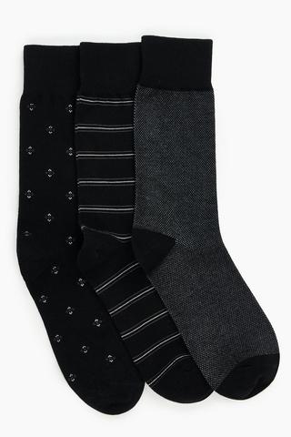 3 Pack Socks