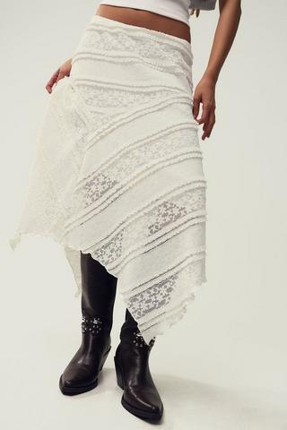 Lace Midi Skirt