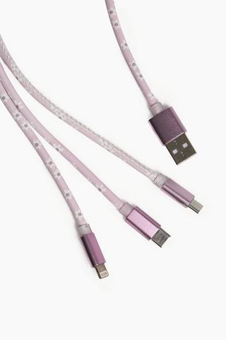 3 In 1 Charging Cable