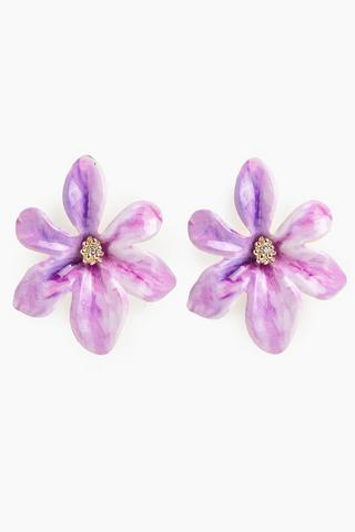 Flower Drop Earrings