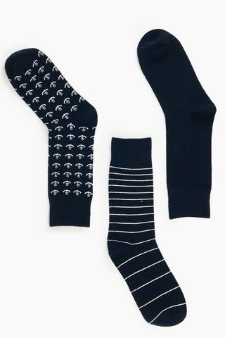 3 Pack Anklet Socks