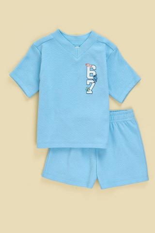 Sports T-Shirt And Shorts Set