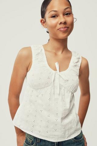 Lace Bustier Top