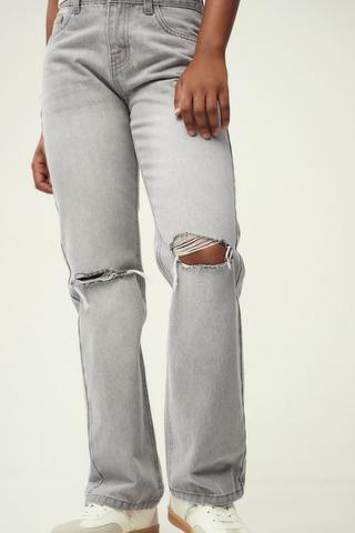 Rigid Straight Denim