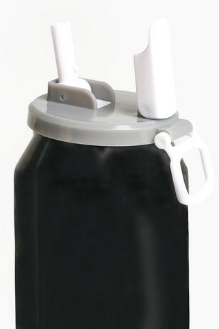 Reusable Can Lid And Straw Set