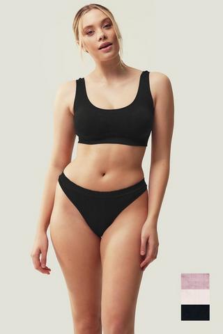 3 Pack Seamless Thongs