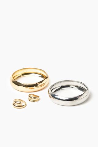 Bracelets And Rings Set
