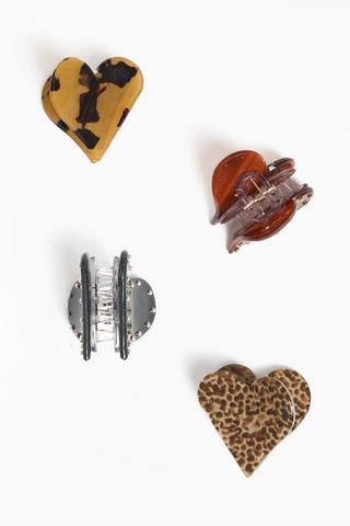 4 Pack Mini Hair Claws