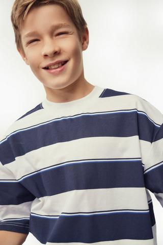 Stripe Relaxed T-Shirt