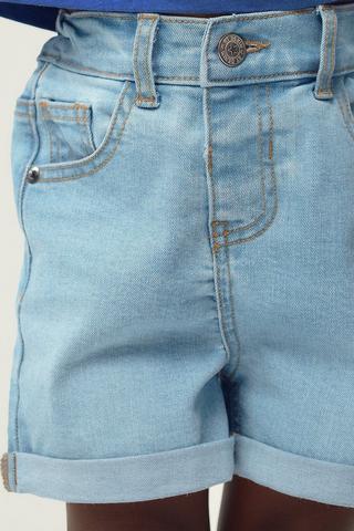 Denim Cheeky Shorts