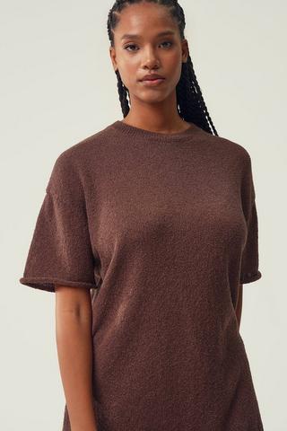 Oversized Knit Top