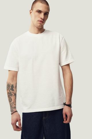 Relaxed Textured T-Shirt
