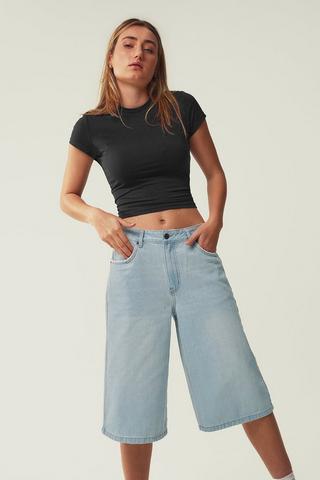 Baggy Denim Jort