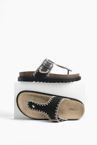 Platform Thong Slides