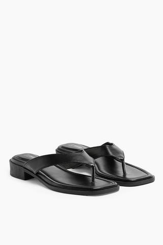 Thong Block Heel