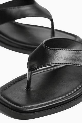 Thong Block Heel