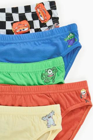 5 Pack Pixar Briefs