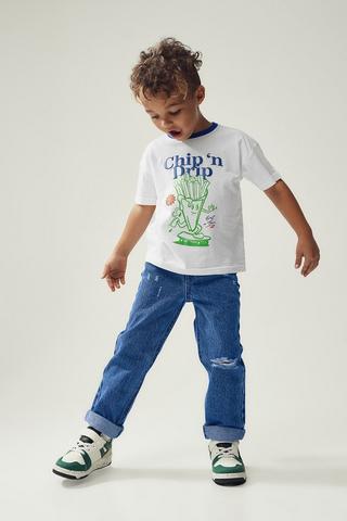 Rigid Straight Denim