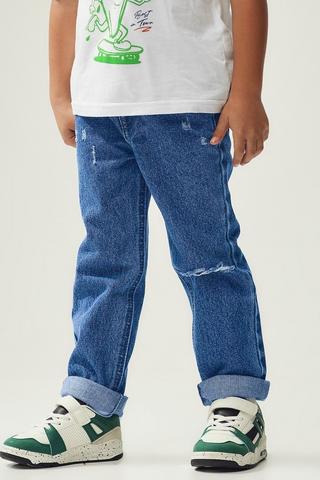 Rigid Straight Denim