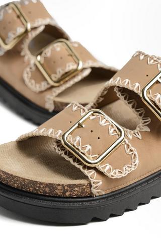 Double Buckle Slides