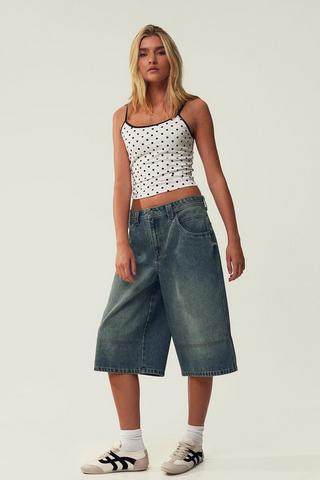 Baggy Denim Jort