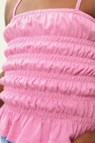 Shirred Cami Top