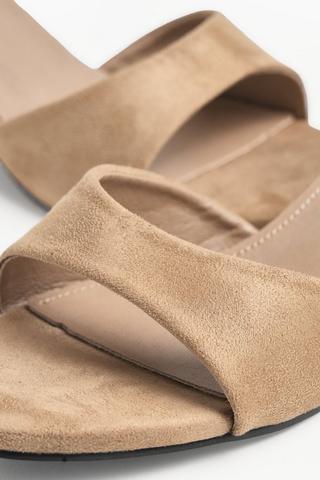 Suede Block Heel