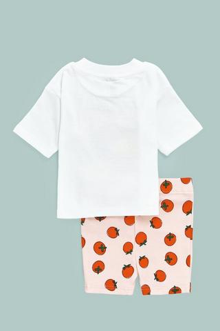 T-Shirt And Shorts Set